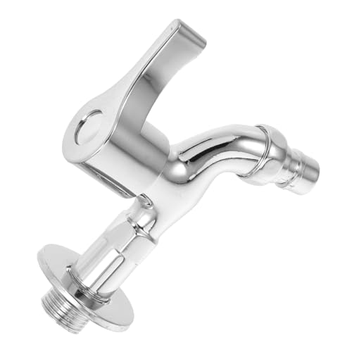 Vaguelly Wandmontierter Einzelhebel kaltwasserhahn mit Verlängerter Reichweite für Waschmaschine und Haushalt Schneller Öffnungsmechanismus Langlebiger Metallkern für Badezimmer und von Vaguelly