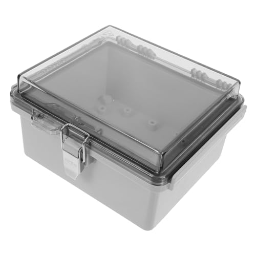 Vaguelly Wasserdichte Abzweigdose für Kabel Robuste Kunststoff Junction Box mit Deckel für Außenbereich für Gartensteckdosen Landschaftsbeleuchtung und Vaguelly Wasserdichte Abzweigdose für Kabel Robuste Kunststoff Junction Box mit Deckel für Außenbereich für Gartensteckdosen Landschaftsbeleuchtung und von Vaguelly