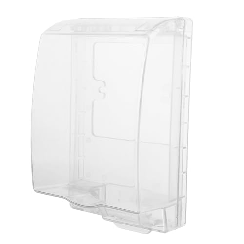 Vaguelly Wasserdichte und Spritzwassergeschützte Steckdosenbox aus Robustem Abs Verlängerte Schutzabdeckung für Außenbereiche Wie Bad und Garten Widerstandsfähiger Steckdosenschutz mit Vaguelly Wasserdichte und Spritzwassergeschützte Steckdosenbox aus Robustem Abs Verlängerte Schutzabdeckung für Außenbereiche Wie Bad und Garten Widerstandsfähiger Steckdosenschutz mit von Vaguelly
