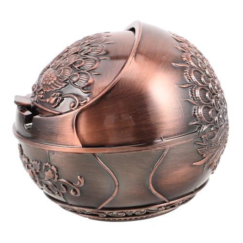 Vaguelly Winddichter Aschenbecher mit Deckel aus Robustem Metall Stilvoller und Praktischer Aschenbecher für Balkon Garten und Wohnzimmer Trendiges Design für Raucher Vaguelly Winddichter Aschenbecher mit Deckel aus Robustem Metall Stilvoller und Praktischer Aschenbecher für Balkon Garten und Wohnzimmer Trendiges Design für Raucher von Vaguelly