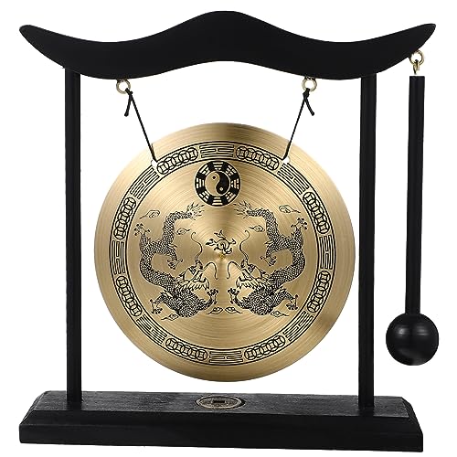 Vaguelly Gong Mit Schlägel,Zen Garten Gongs,Zen-Desktop-Gong nach Feng Shui,Kleiner Dekorativer Tisch Gong Klingel,Traditionelles Chinesische Percussion Instrument Vaguelly Gong Mit Schlägel,Zen Garten Gongs,Zen-Desktop-Gong nach Feng Shui,Kleiner Dekorativer Tisch Gong Klingel,Traditionelles Chinesische Percussion Instrument von Vaguelly