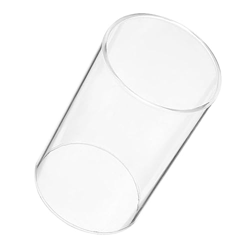 Vaguelly Zylindrischer Kerzenschirm Aus Klarem Glas Offener Kerzenhalter Windschutz Für Kerzen Transparent Hochwertiger Dekorationsschirm Für Romantische Anlässe Vaguelly Zylindrischer Kerzenschirm Aus Klarem Glas Offener Kerzenhalter Windschutz Für Kerzen Transparent Hochwertiger Dekorationsschirm Für Romantische Anlässe von Vaguelly