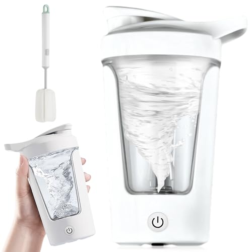 Vaileal Shaker Elektrisch: 450ML Automatischer Protein Mixer, Shaker Proteinshake USB Wiederaufladbar, Protein Mixer Shaker für Proteinshake, Elektrischer Eiweiß Shaker, BPA von Vaileal