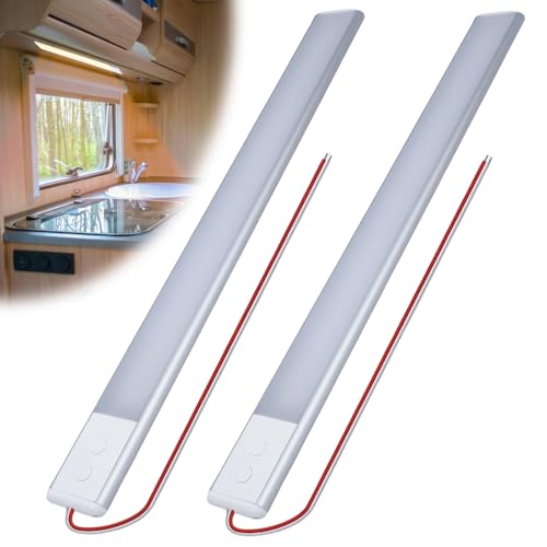 Vaileal 2 Stück Led Lampen Wohnmobil, 12 Volt Wohnmobil LED Beleuchtung Leuchte, Dimmbar Wohnmobilbeleuchtung Led Leiste, Dach Beleuchtung Lichtleiste für Auto Van Bus Caravan Boat Küche Bad Bar LKW Vaileal 2 Stück Led Lampen Wohnmobil, 12 Volt Wohnmobil LED Beleuchtung Leuchte, Dimmbar Wohnmobilbeleuchtung Led Leiste, Dach Beleuchtung Lichtleiste für Auto Van Bus Caravan Boat Küche Bad Bar LKW von Vaileal