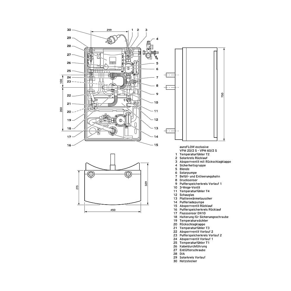 Vaillant Solarladestation auroFLOW exclusive VPM 20/2 S 0010014314 von Vaillant