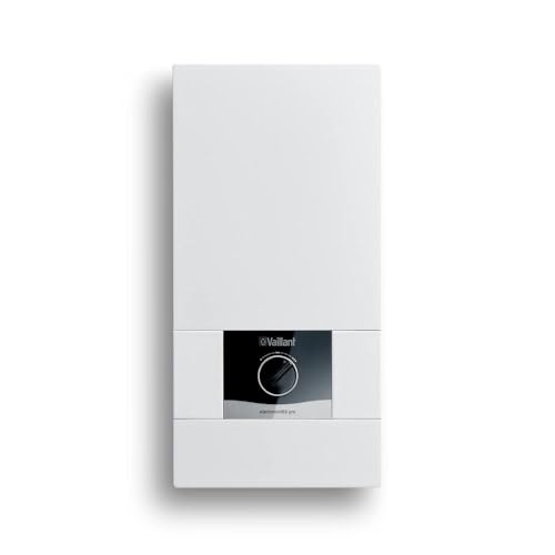 Vaillant elektronischer Durchlauferhitzer, VED pro 18/8, druckfest, 18kW, 400V, Wasserleistung von 8 l/min, drei einstellbare Fixtemperaturen (35°C/45°C/55°C), 0010023793 von Vaillant