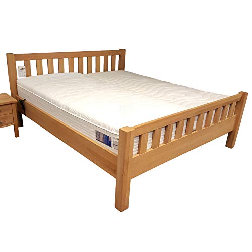 Vaja Komfort Massivholzbett extra hoch mit Kopf- und Fußteil Kernbuche 180x200 Vaja Komfort Massivholzbett extra hoch mit Kopf- und Fußteil Kernbuche 180x200 von Vaja