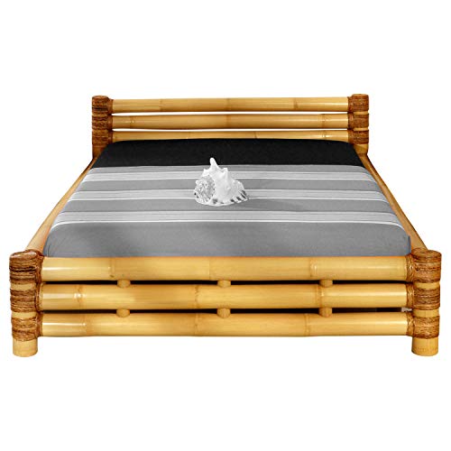 Vakarua Samar Bambusbett 180x200 cm Bambusbetten Holzbett Bettrahmen Vakarua Samar Bambusbett 180x200 cm Bambusbetten Holzbett Bettrahmen von Vakarua