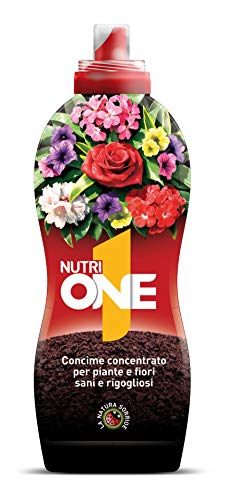 NUTRI 1 ONE NutriONE Konzentrat für Pflanzen und Blumen, 1 Liter, 1000 Stück von Nutri 1 One