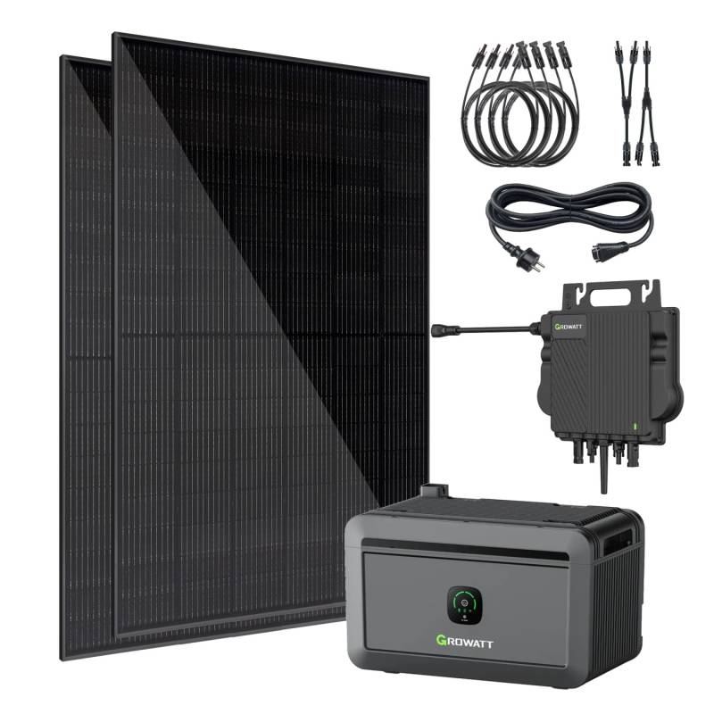 Vale Balkonkraftwerk Mini-PV 860-GW8-A inkl. 2.048 Wh Solarspeicher Vale Balkonkraftwerk Mini-PV 860-GW8-A inkl. 2.048 Wh Solarspeicher von Vale