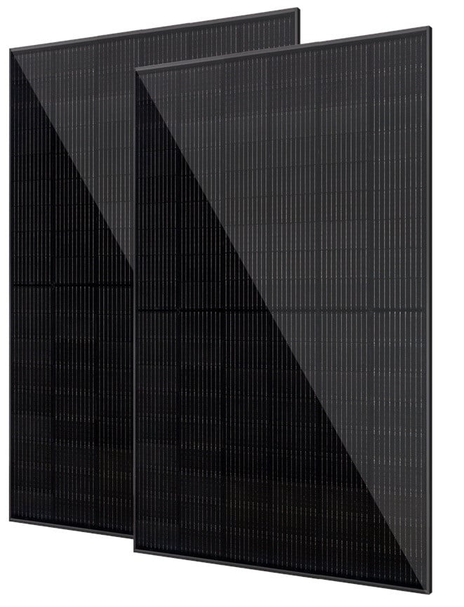 Vale Solarmodule 2 x 430 Watt bifazial Glas-Glas Full black von Vale