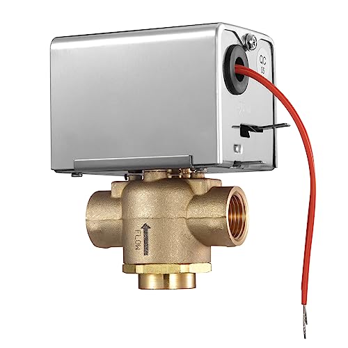 Valemo motorisiertes Zonenventil ohne zusätzlichen Mikroschalter, 3 Wege, DN15, normalerweise geschlossen, 230 VAC von Valemo
