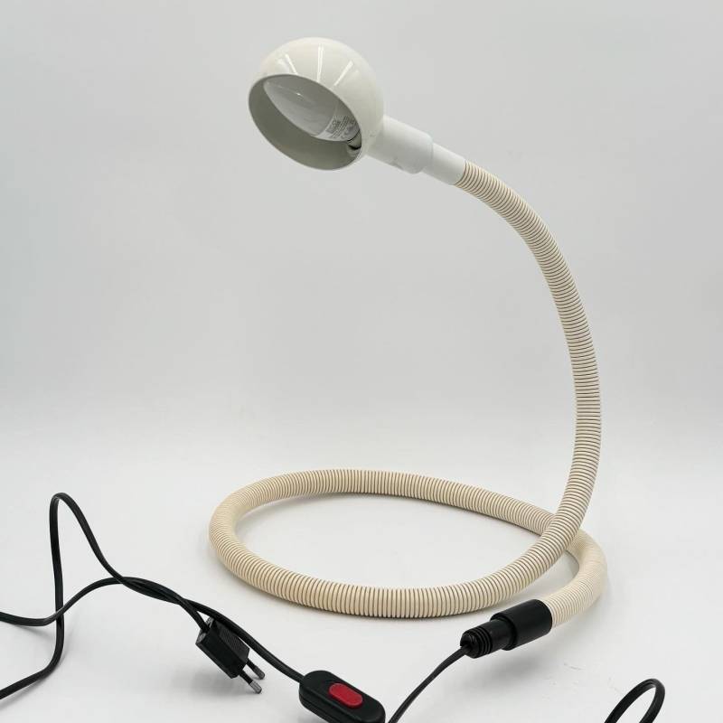 Hebi Tischlampe Schlange Isao Hosoe 70er Vintage, Valenti von Valenti