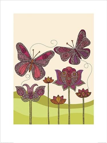Valentina Ramos "Butterflies 60 x 80cm Kunstdruck von Pyramid International