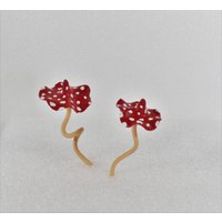 2 Stück Miniatur Pilze von ValentinasKunst