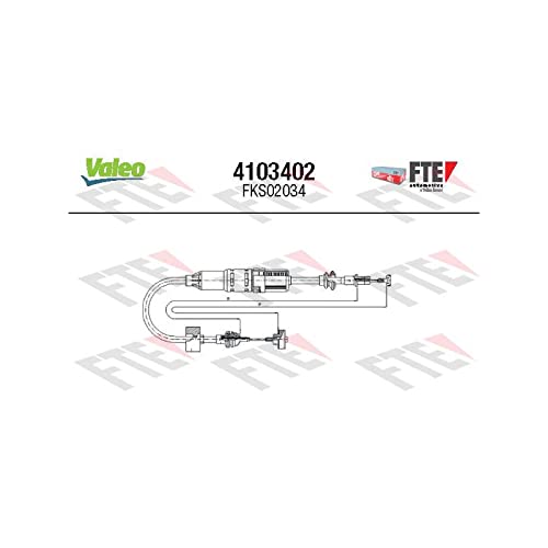 Valeo Seilzug Kupplungsbetätigung Fte Clutch Actuation 4103402 von Valeo