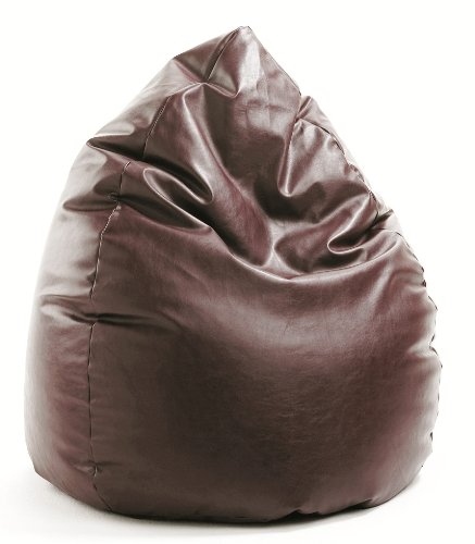 Valerian Sitzsack Leder-Look braun, XXL CA. 300 Liter von Valerian