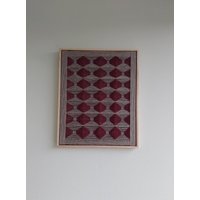 Moderne Makramee Wandbehang/Textile Wandkunst Gerahmt/Weben Textil/Hängedekoration/Handgewebtes Textil Moderne Makramee Wandbehang/Textile Wandkunst Gerahmt/Weben Textil/Hängedekoration/Handgewebtes Textil von Valerija9