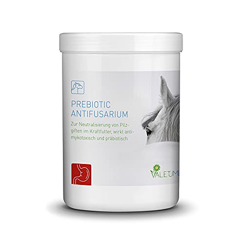 Valetumed PREBIOTIC ANTIFUSARIUM, 750 g, Ergänzungsfutter für Pferde zur Neutralisierung von Pilzgiften im Kraftfutter, wirkt antimykotoxisch, von Pferdekliniken und Tierärzten empfohlen von Valetumed