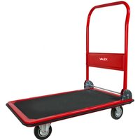 Trolley Rack Stahl Klappgriff Kapazität 150 kg Lager - Valex von Valex