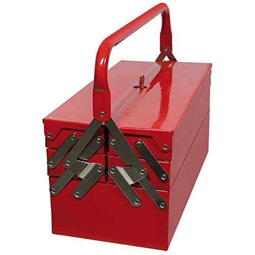 Valex 1453048 Werkzeugkasten, ausziehbar, 5 Fächer Valex 1453048 Werkzeugkasten, ausziehbar, 5 Fächer von Valex