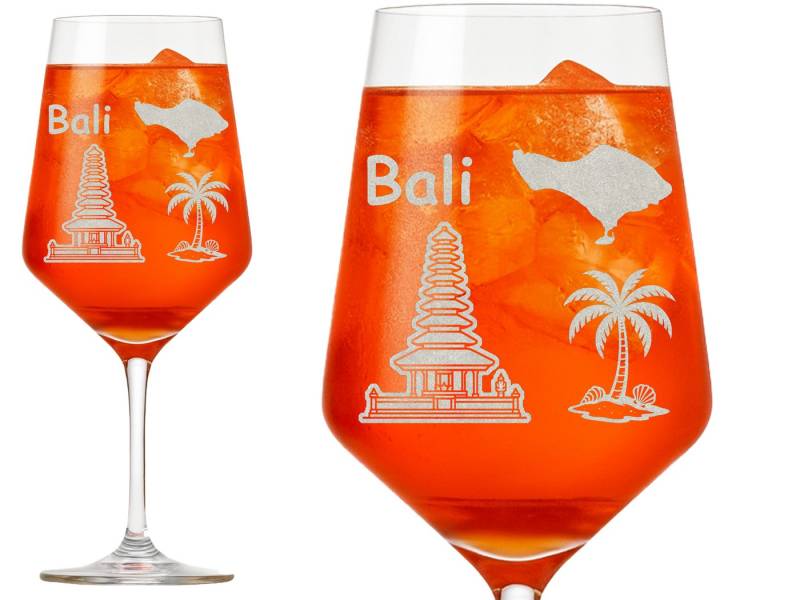 Valhalla Weinglas Valhalla Weinglas Insel Bali Details, 1-tlg., Glas, Atemberaubende Darstellung Valhalla Weinglas Valhalla Weinglas Insel Bali Details, 1-tlg., Glas, Atemberaubende Darstellung von Valhalla
