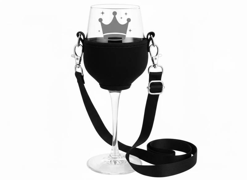 Valhalla Weinglas Valhalla Weinglas mit Halter 350ml spülmaschinenfest schwarz, Glas, Atemberaubende Darstellung Valhalla Weinglas Valhalla Weinglas mit Halter 350ml spülmaschinenfest schwarz, Glas, Atemberaubende Darstellung von Valhalla