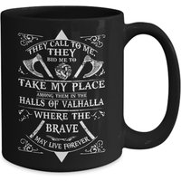 Wikinger Gebet Becher - Geschenk Für Wikinger, Kaffeebecher, Wikinger-Fan, 13. Krieger, Hallen Von Valhalla Wikinger Gebet Becher - Geschenk Für Wikinger, Kaffeebecher, Wikinger-Fan, 13. Krieger, Hallen Von Valhalla von ValhallasGlory