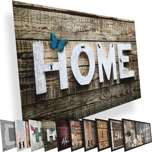 Valia Home Fußmatte - Schmutzfangmatte Türmatte für Innen und Aussen - Fussmatte - Sauberlaufmatte rutschfest - Fußabtreter Haustür - Home Design 40 x 60 cm (Home 1) von Valia Home