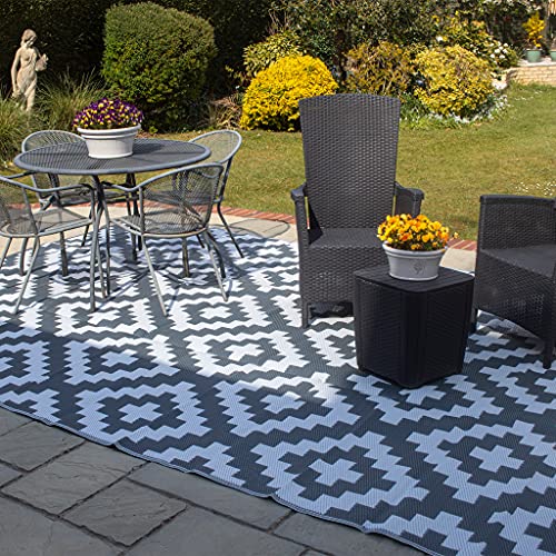 VALIANT Teppich für Terrassen- und Terrassendielen, geometrisch, 1,8 x 1,2 m, Grau VALIANT Teppich für Terrassen- und Terrassendielen, geometrisch, 1,8 x 1,2 m, Grau von Valiant Fun