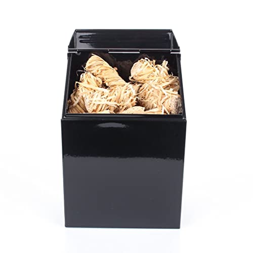 Valiant Aufbewahrungsbox für Feueranzünder, Metallbehälter mit Klappdeckel, Schwarz Valiant Aufbewahrungsbox für Feueranzünder, Metallbehälter mit Klappdeckel, Schwarz von Valiant Fun