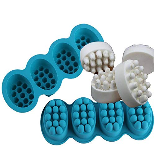 2 Stück 4 Löcher Silikon Seife Form Oval Massage Seife Form Silikon Kuchen Form Handmachen Kerze Seife Herstellung Formen DIY Backen Keks Schokolade Form Backform Backblech Backen Gebäck Werkzeug 2 Stück 4 Löcher Silikon Seife Form Oval Massage Seife Form Silikon Kuchen Form Handmachen Kerze Seife Herstellung Formen DIY Backen Keks Schokolade Form Backform Backblech Backen Gebäck Werkzeug von Valink