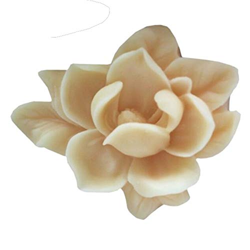Runde 3D-Silikonform mit Blumenmotiv, für Seife, Schokolade, Kuchen, Süßigkeiten, Backform, DIY, handgefertigt, Polymer-Bastelform von Valink