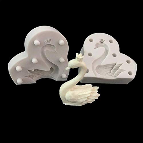 Schwanen-Form aus Silikon, 3D, Backform zur Herstellung von Pudding, Gelee, Desserts, Schokolade, Zucker, Süßigkeiten, Fondant, Kuchen, Backwaren sowie Tonfiguren und Seife Form 01 Schwanen-Form aus Silikon, 3D, Backform zur Herstellung von Pudding, Gelee, Desserts, Schokolade, Zucker, Süßigkeiten, Fondant, Kuchen, Backwaren sowie Tonfiguren und Seife Form 01 von Valink