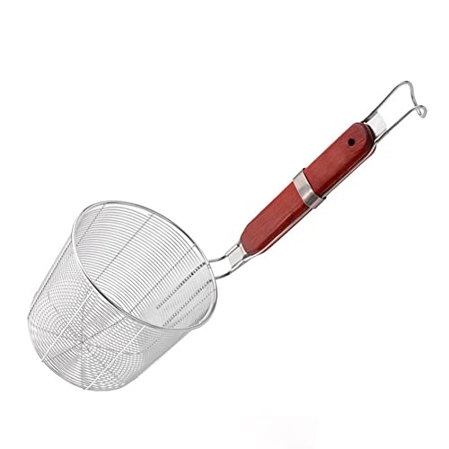 Valink Edelstahl Nudelsieb Mesh Lebensmittelsieb Korb Nudelkorb Sieb mit massivem Holzgriff für Küche Nudel Pasta Restaurant Valink Edelstahl Nudelsieb Mesh Lebensmittelsieb Korb Nudelkorb Sieb mit massivem Holzgriff für Küche Nudel Pasta Restaurant von Valink