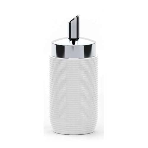 Valira Zuckerspender, Porzellan, Weiß/Chrom, 300 ml, Gedrückt oder Gegossen, Spender, Zucker Valira Zuckerspender, Porzellan, Weiß/Chrom, 300 ml, Gedrückt oder Gegossen, Spender, Zucker von Valira