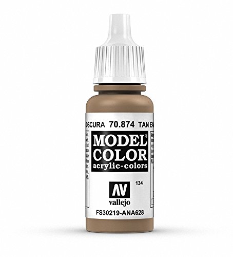 134 Dunkel Erdbraun Vallejo Model Color 17ml 134 Dunkel Erdbraun Vallejo Model Color 17ml von Vallejo