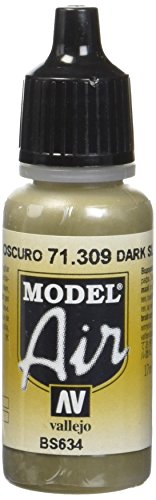 AV Vallejo (Modell Air 17 ml – Dark Slate Grau von Vallejo