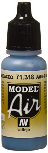 AV Vallejo (Modell Air 17 ml – amt-7 gräulichen blau von Vallejo