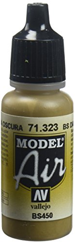 AV Vallejo Acrylfarben, Model Air 17 ml – BS Dunkle Erde von Vallejo