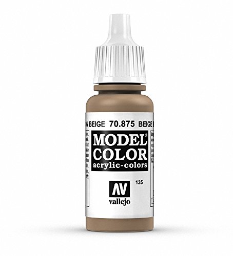 Vallejo, Model Color, Acrylfarbe, 17 ml Beige/Braun von Vallejo