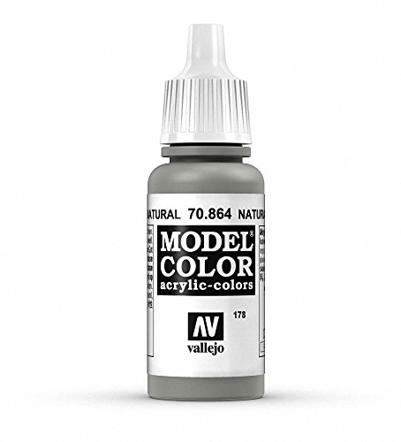 Vallejo, Model Color, Acrylfarbe, 17 ml Naturstahl Metallic von Vallejo