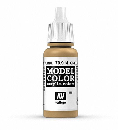 Vallejo, Model Color, Acrylfarbe, 17 ml Ocker grün von Vallejo