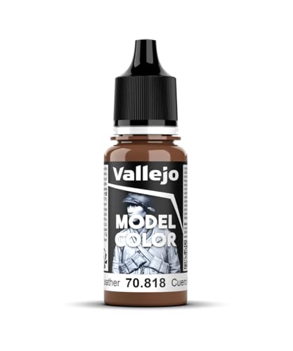 Vallejo, Model Color, Acrylfarbe, 17 ml Rotes Leder von Vallejo