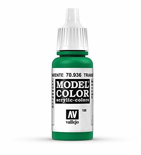 Vallejo, Model Color, Acrylfarbe, 17 ml Trans Green von Vallejo