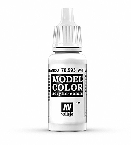 Vallejo, Model Color, Acrylfarbe, 17 ml Weiß/Grau von Vallejo