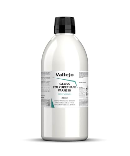 Vallejo 28650 Polyurethane Permanent Varnish Gloss (500ml) von Vallejo