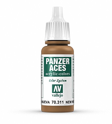 Vallejo Panzer Aces Acrylfarbe, 17 ml New Wood von Vallejo