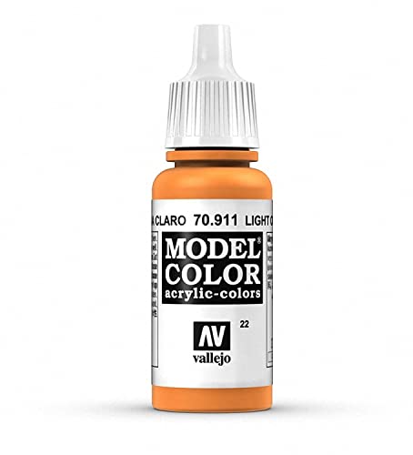 Vallejo VJ70911 911 Modellfarbe Acrylfarbe 17 ml - Hellorange von Vallejo