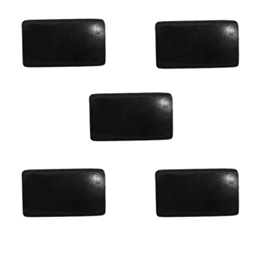 Valmoni Sport 5 Platten aus Schungit, Mineral, selbstklebend, Schutz gegen Strahlung, Schutzstein Shungit 5G von Valmoni Sport